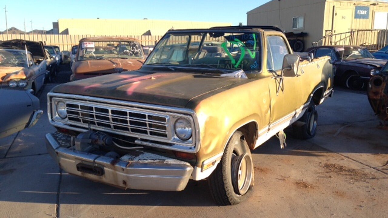 1974 Dodge Ramcharger for sale near Phoenix, Arizona 85085 ...